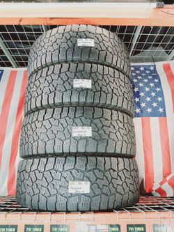 ✅ 4 NICE USED TIRES LT285/70R17 FALKEN WILDPEAK ATW3 ALL TERRAIN 285 70 17
