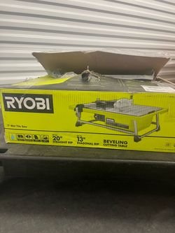 Ryobi 7" Wet Tile Saw