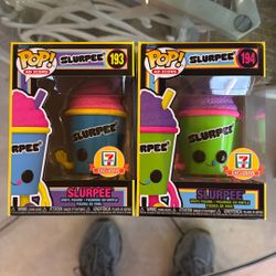 Funko Pop Slurpee 7-11 Exclusive Set