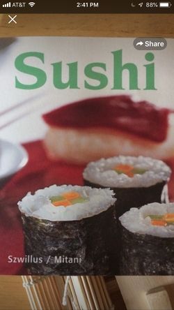 Sushi bamboo kit knife Chop Sticks Spoon Recipe book