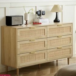 Never Used Rattan Dresser