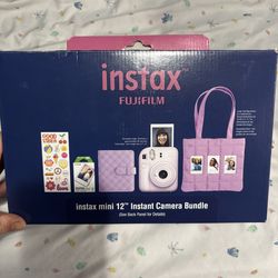 Instax fuji film polaroid camera