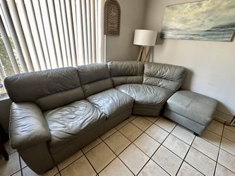 Leather Couch