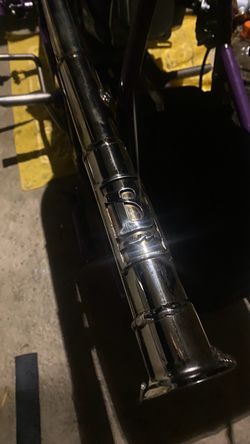 Chrome bam pipe