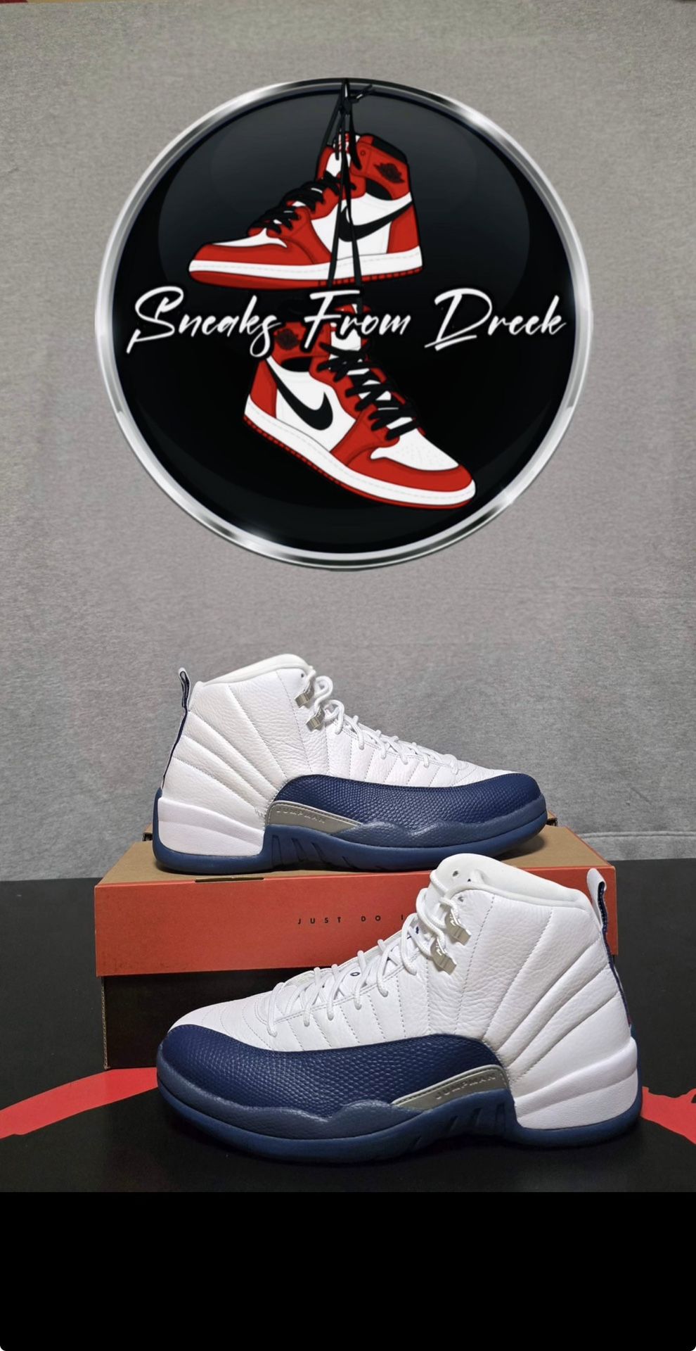 Nike Air Jordan 12 French Blue Men Sz 11.5