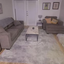 Couch / Chair N Half + Ottoman 