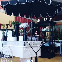 Flower Cart Decor Party Fiestas