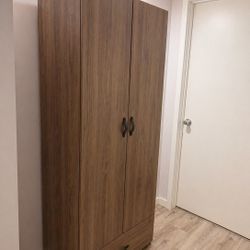 Wood Storage Cabinet / Wardrobe  