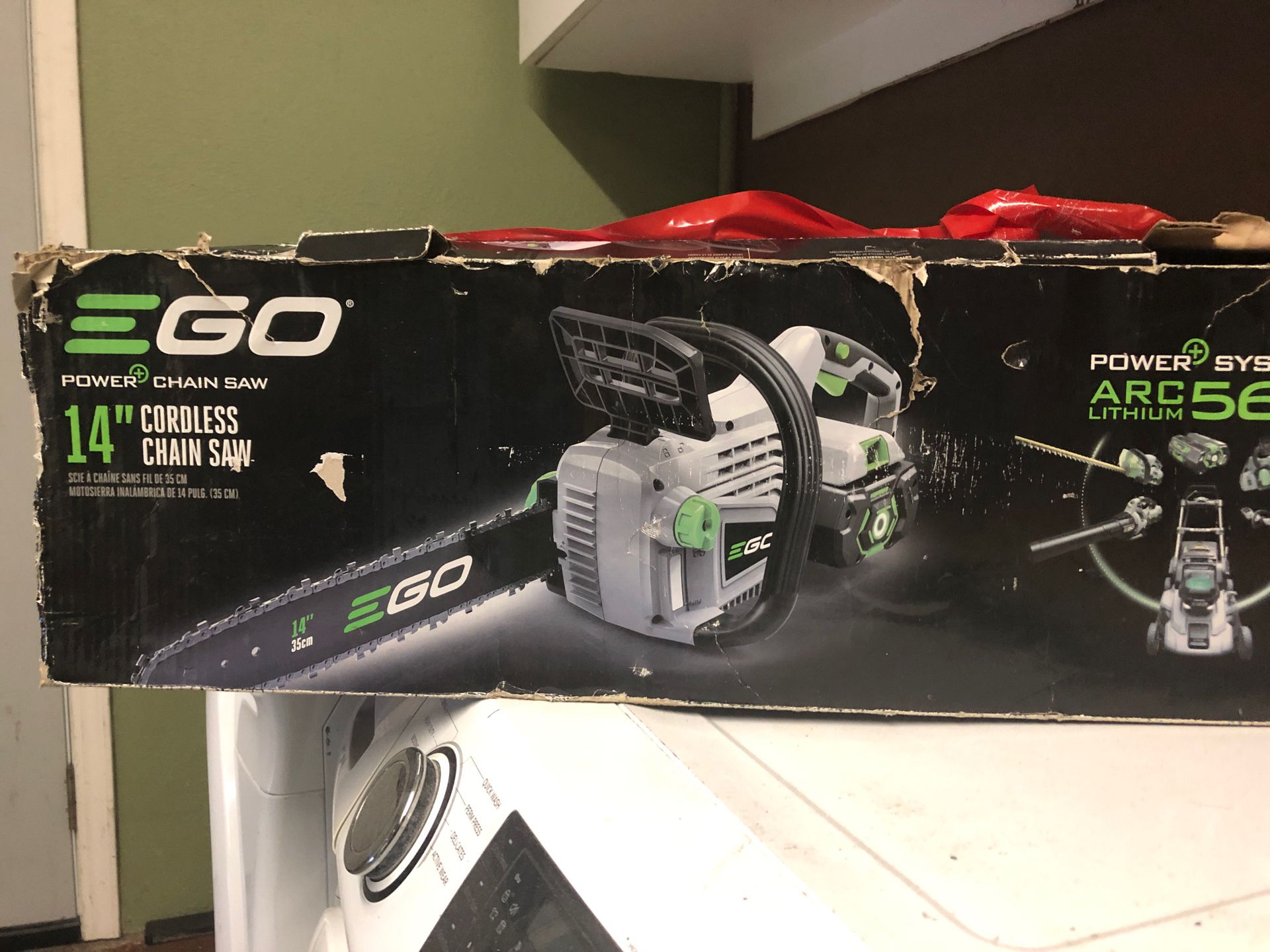 Ego battery chainsaw