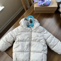 Gap Toddler Sherpa Lined Puffer jacket 12-18m