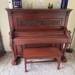 Antique Piano Emerson Late 1800s-1900s