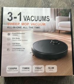 3-in-1 Robot Vacuum Sweep Mop Vacuum