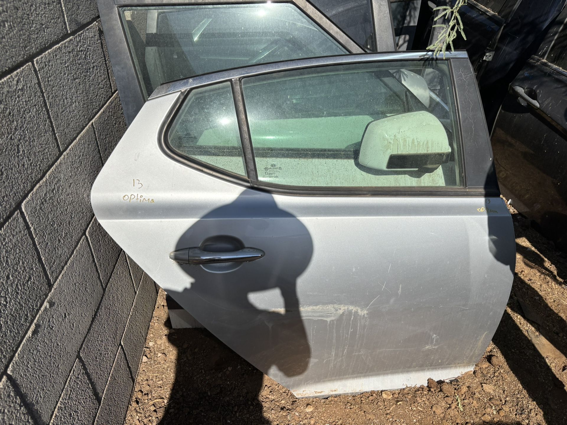 2013 Kia Optima Back Right Door