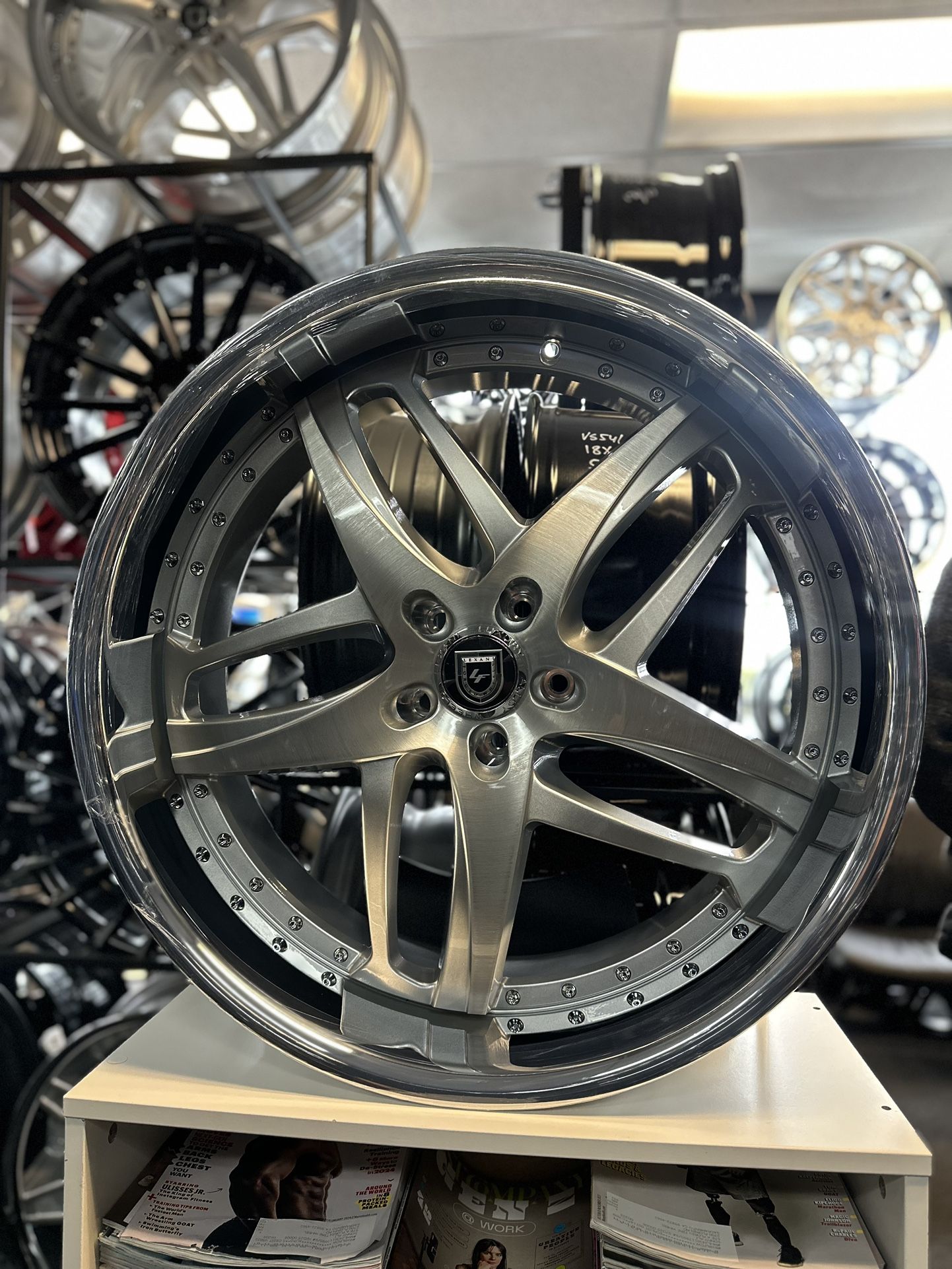 24” 5X127 Artis Solar Wheels Tires Steering Wheel Available