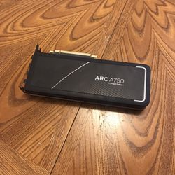 arc a750 limited edition graphics card
