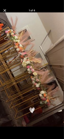Boho inspired centerpieces