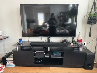 RGB TV Stand w/ Built In TV Mount
