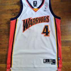 Golden State Warriors 2000s Derek Fisher Large Stitched Throwback 