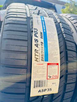 New 🆕 Tires Sumitomo HTR A/S P03 255/35R19” 🔥🔥🔥