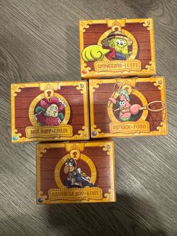 SpongeBob One Piece Happy Meal Toys