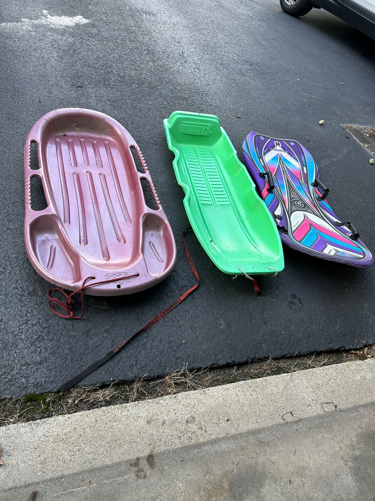 3 Sleds