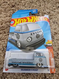 Hot Wheels Volkswagen T2 Pickup Die-Cast Car