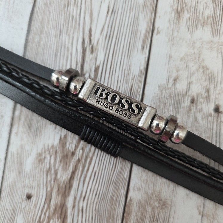 Boss Men's Bracelet Brown
