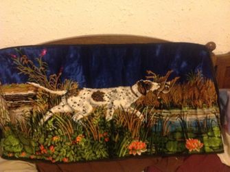 Vintage italian wall tapestry