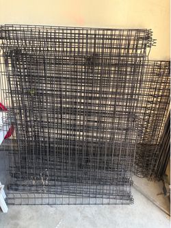 Metal fence 11 panels