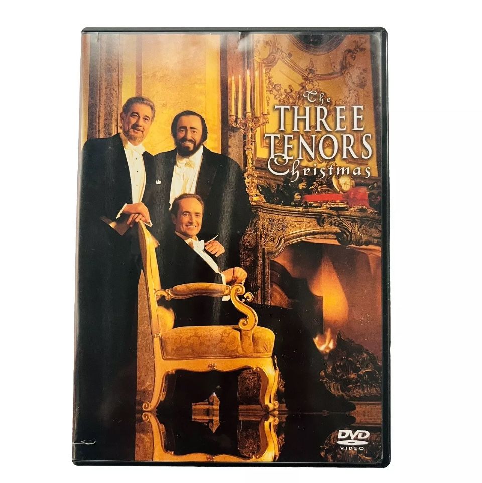 The Three Tenors Christmas DVD, 2000 Jose Carreras Placido Domingo Christmas