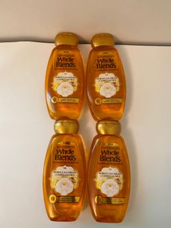 Garnier Whole Blends Illuminating Shampoo - Moroccan Argan And Camellia Oils