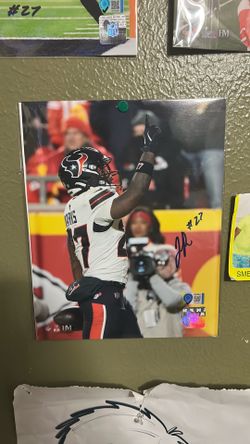 Woody marks authentic signed photo