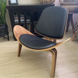 Shell Chair Meditation Chair Mid Century Modern 