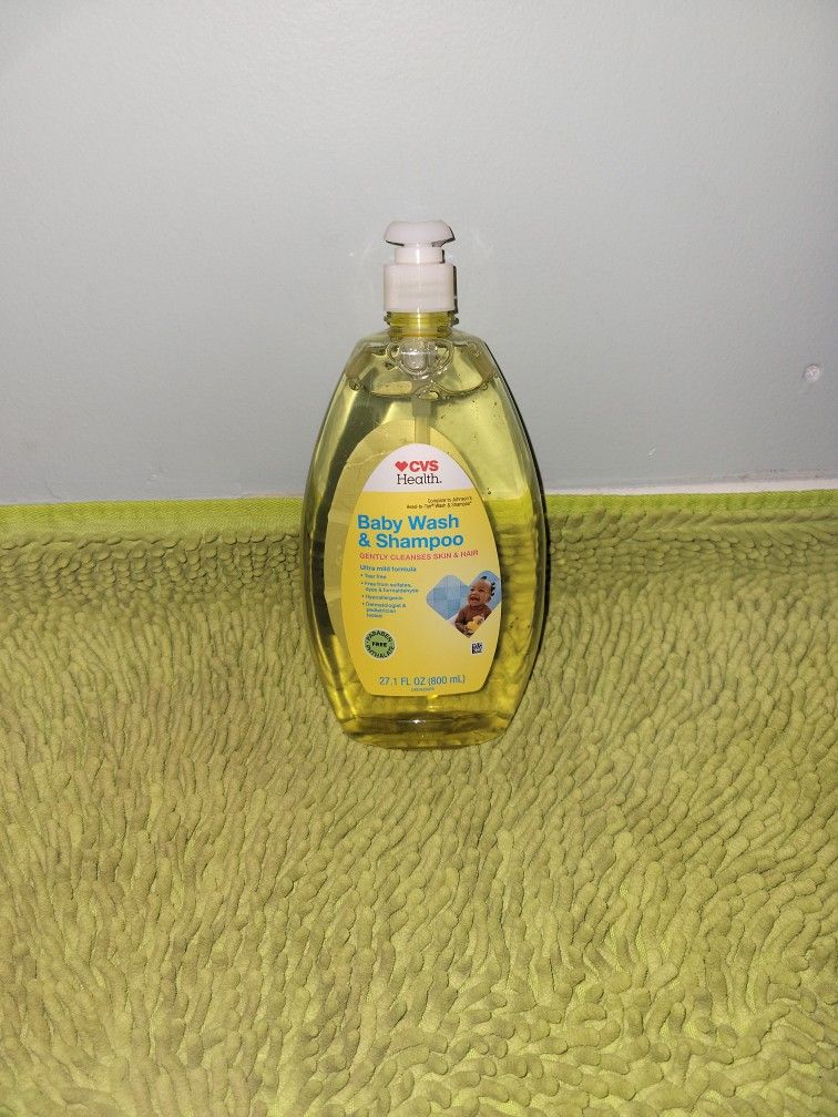Baby Wash & Shampoo 27.1oz