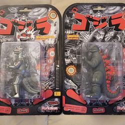 Super 7 REACTION GODZILLAS