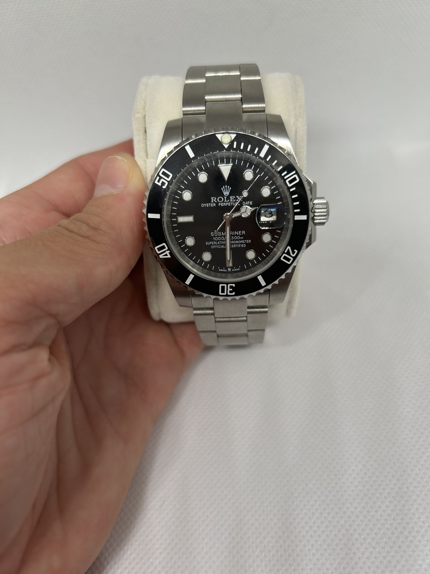 Black And Silver Watch