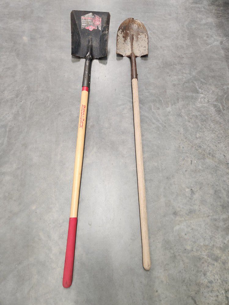 Shovels - One Almost NEW - One Old