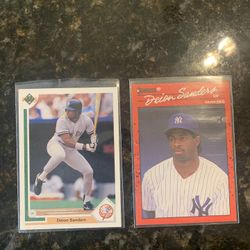 Deion sanders Baseball Cards