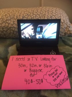 I need a TV $40-$55 the most🤗🙏