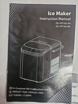 Countertop Ice Maker, Self-Cleaning