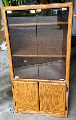 🌟 Oak Stereo Cabinet 🌟