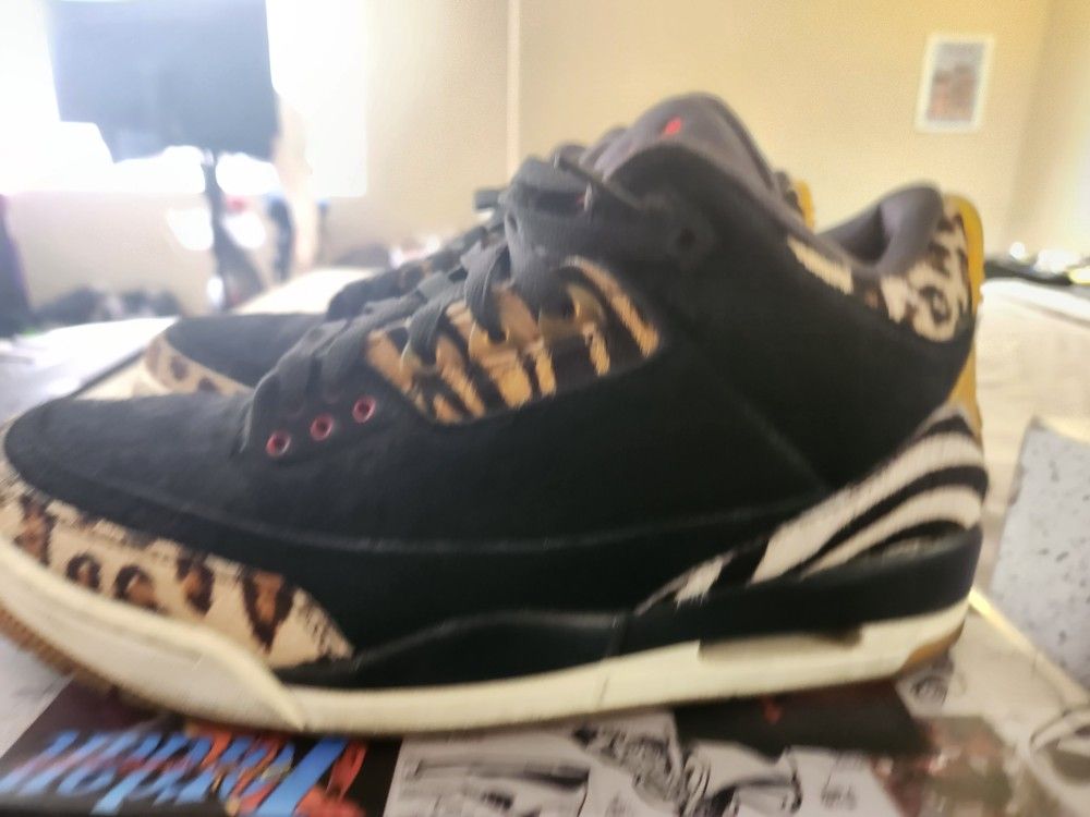 Jordan 3 Animal Instinct Size 10
