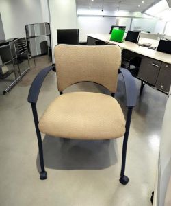 Mobile Guest Chairs in Neutral Beige – Preowned – From $70 📦 Florida