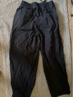 Black baggy pants