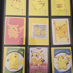 Pikachu Pokemon Card Singles For Sale