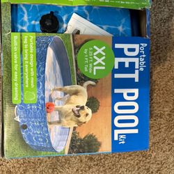 Companion Gear Portable Pet Dog Swimming Pool Kit XXL - 160cm x 160cm x 30cm