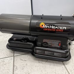 MR HEATER - Contractor Series 80,000 BTU Black Forced Air Kerosene/Diesel Outdoor Space Heater