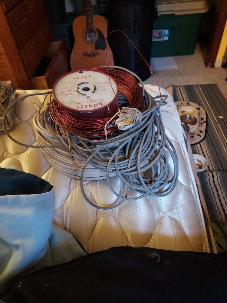 Lots Of Different Wire And Cable