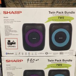 Twin Pack Portable Speaker 