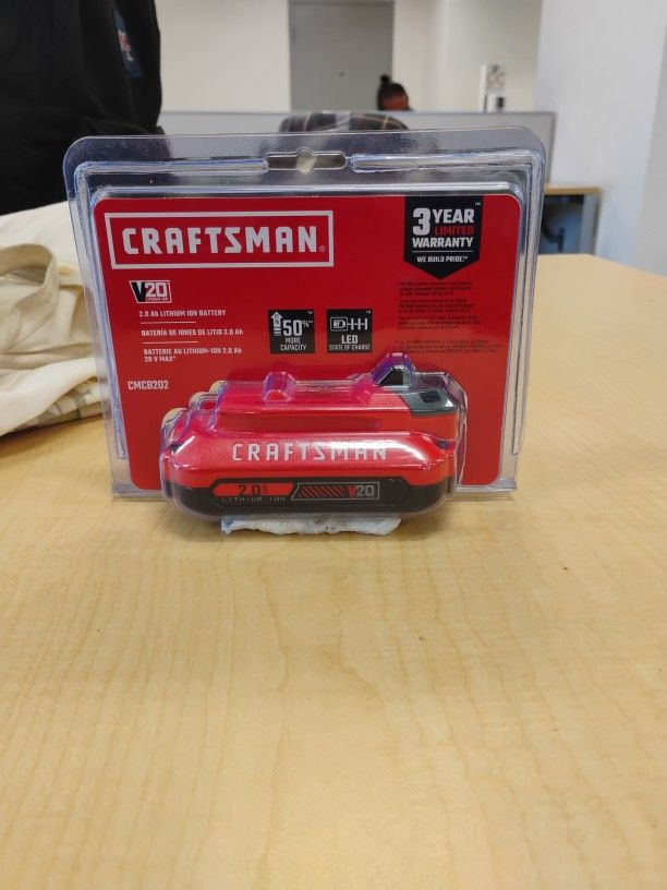 20v Craftsman Battery
